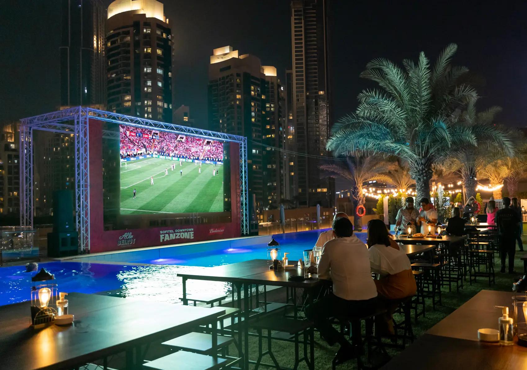 FOOTBALL FANS IN DUBAI, CHECK OUT THE SOFITEL DOWNTOWN FANZONE NOW!