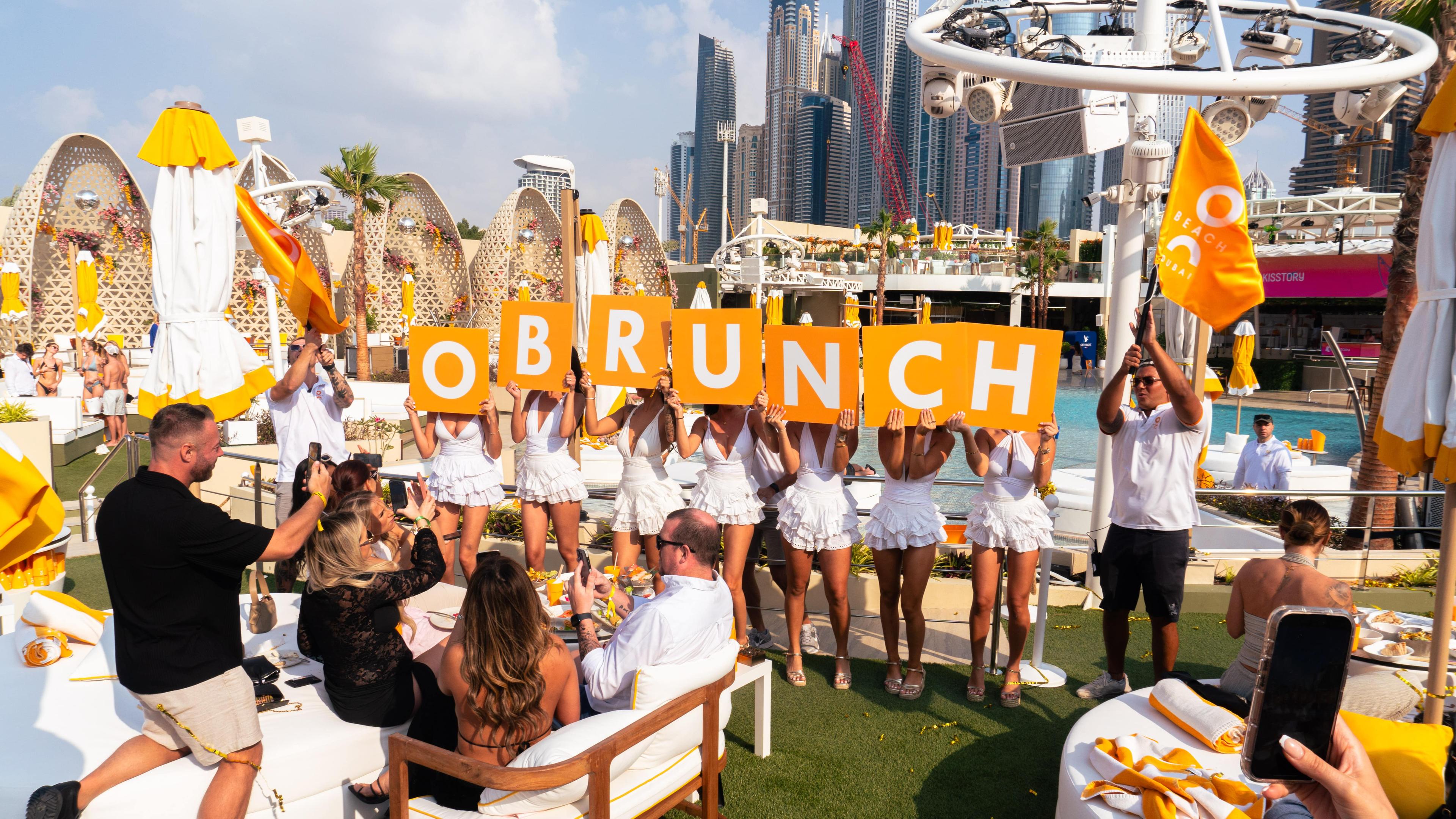 Top 5 poolside party brunches in Dubai
