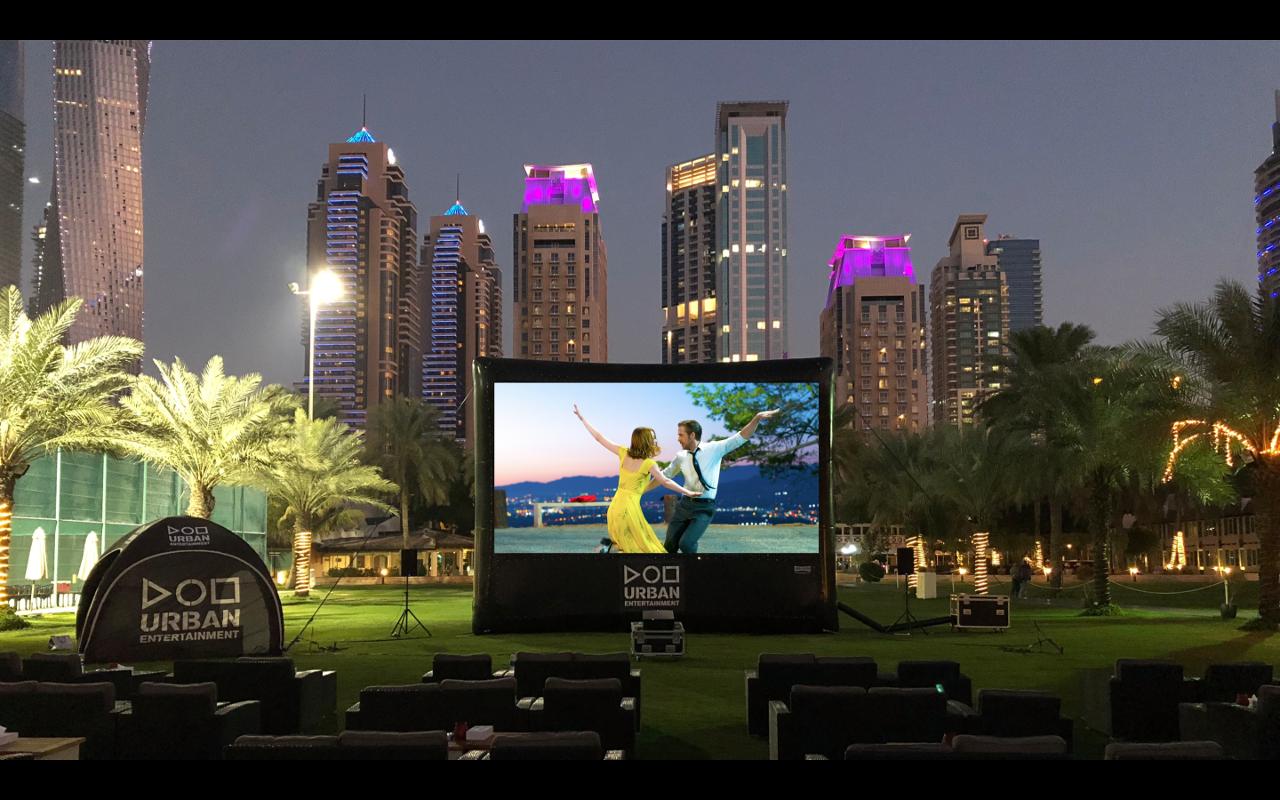 Where to watch a movie under the stars in Dubai