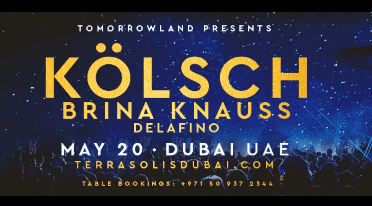 Win tickets to catch Kölsch at Terra Solis Dubai for an Unforgettable Show