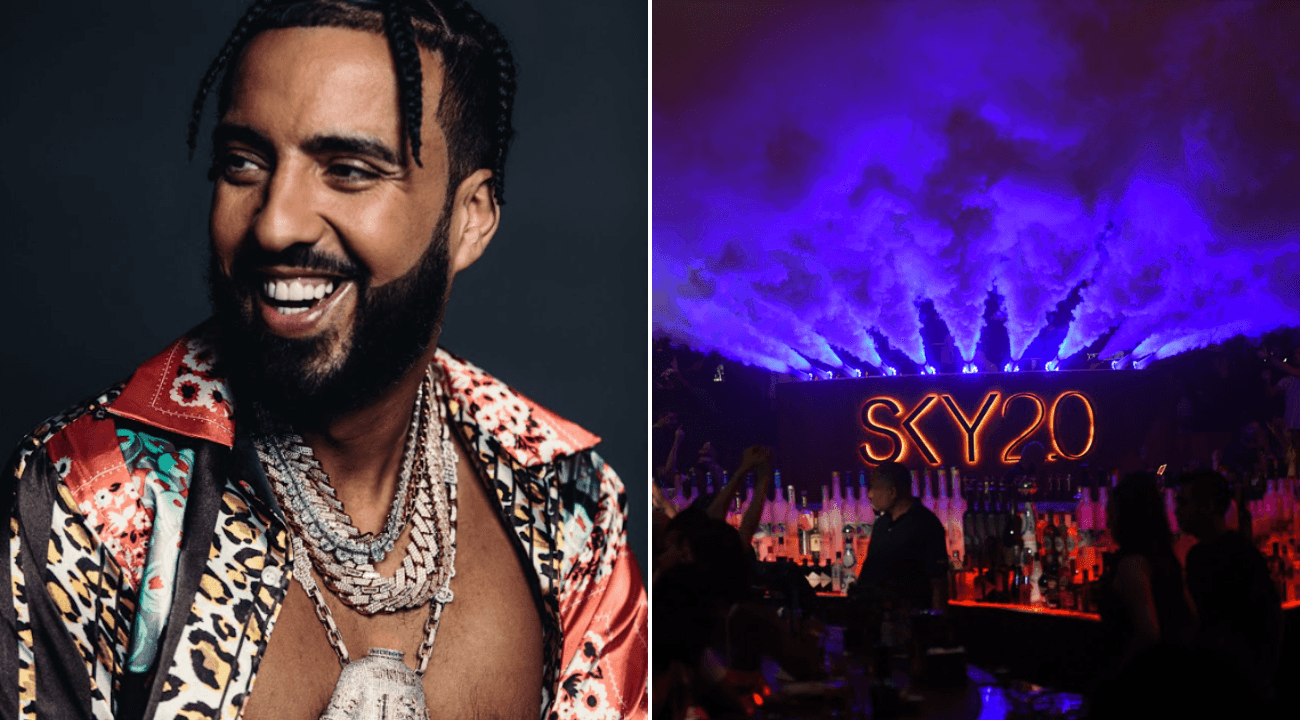 RAPPER SUPERSTAR, FRENCH MONTANA, PERFORMS AT HIS BIRTHDAY PARTY AT SKY 2.0