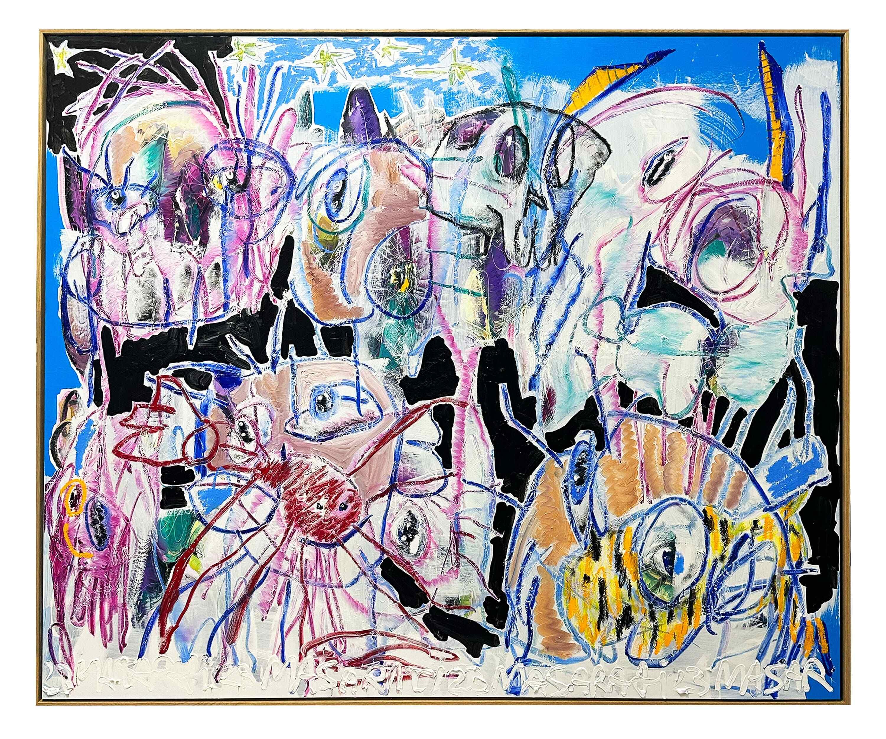 Rarares Gallery & Alba Restaurant present MA$ARATI’s Abstract Carnival