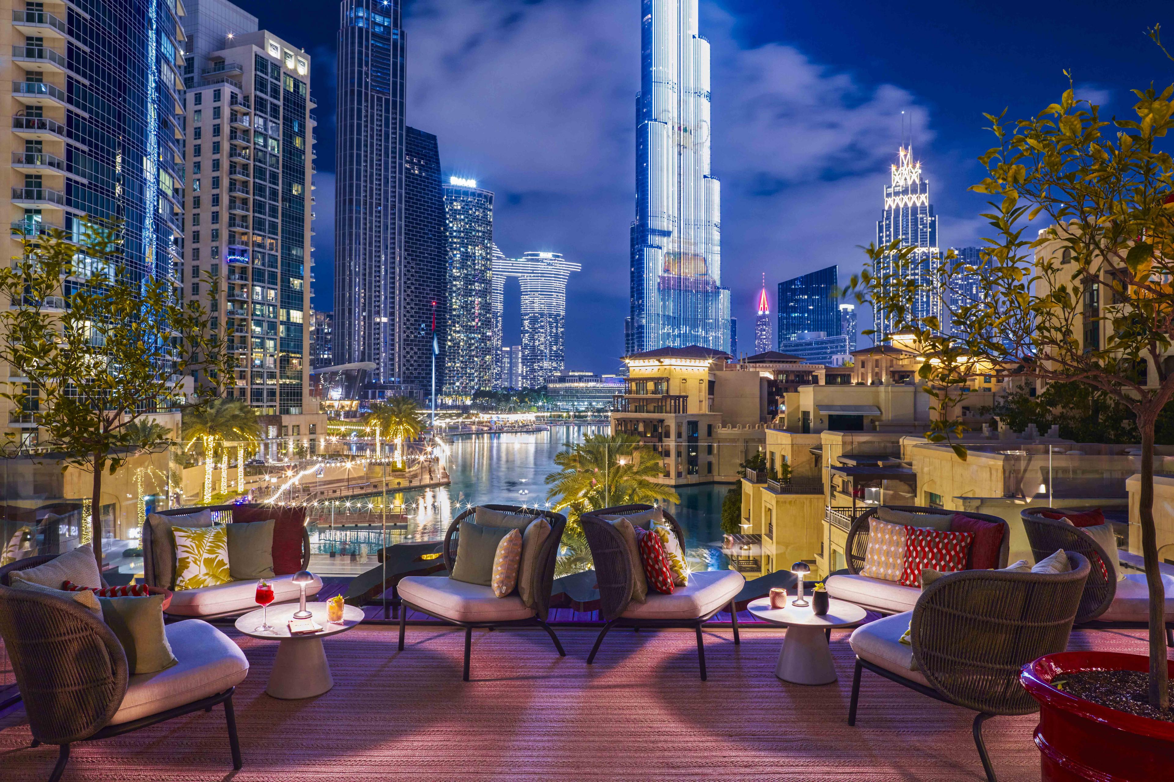 Dubai's best outdoor rooftops: drink and dine with a view