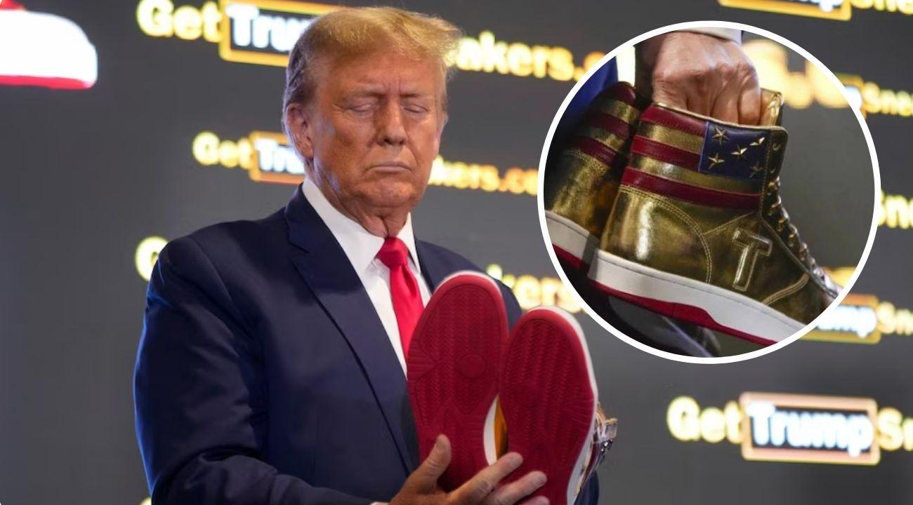 Trump takes a walk on the wild side: From courtroom drama to launching $399 sneakers line