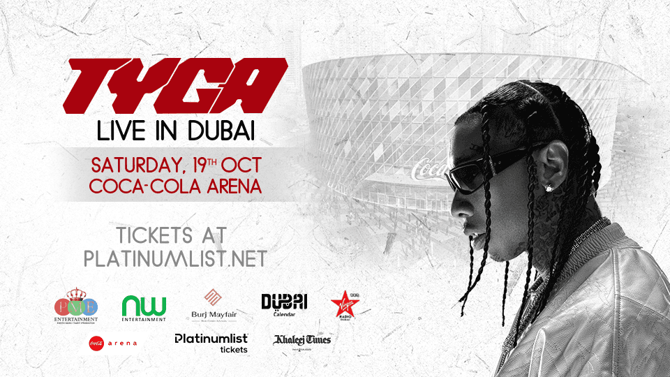 Tyga the global Rap sensation takes over the Coca Cola Arena this October!