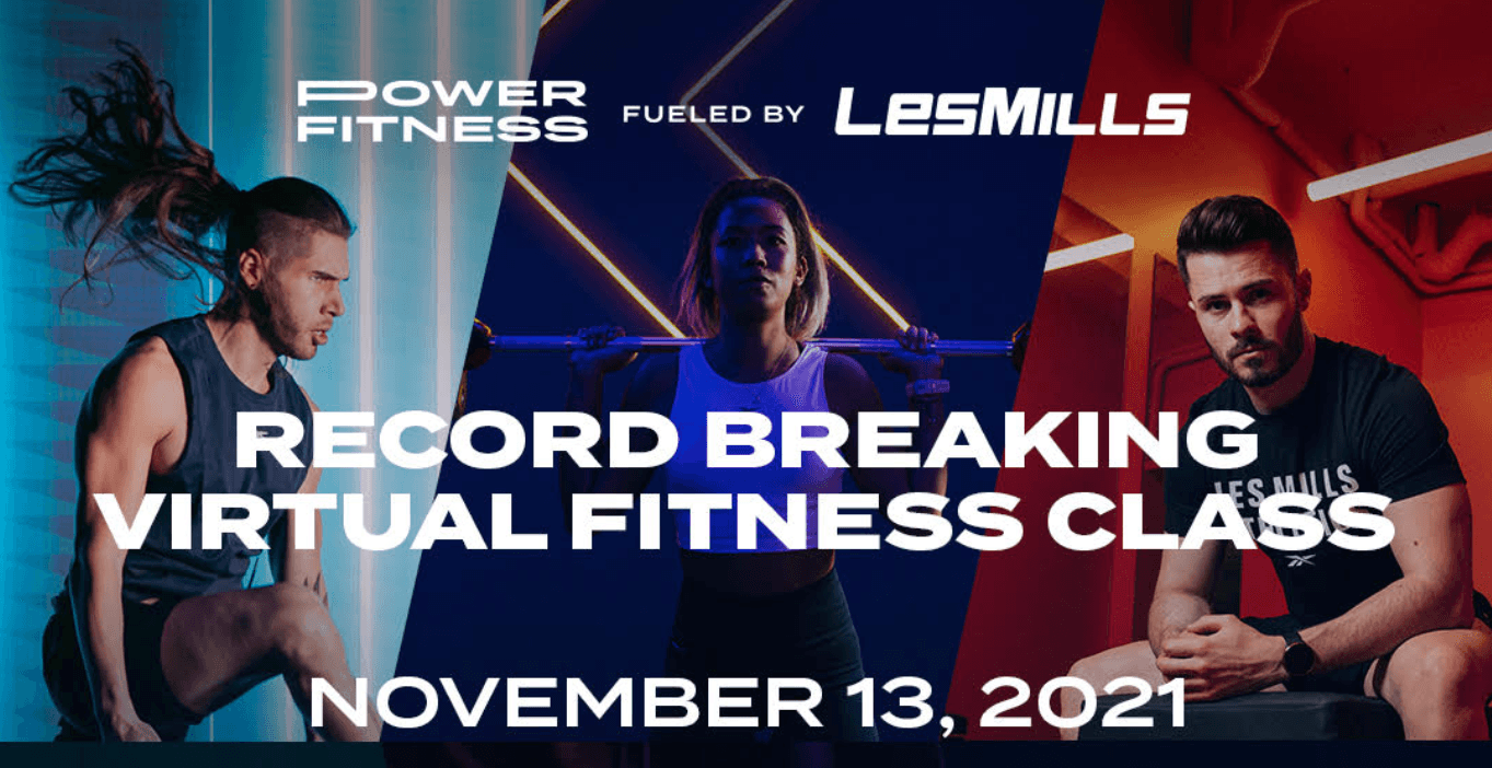 GET YOUR SWEAT ON AT THIS RECORD BREAKING VIRTUAL FITNESS CLASS!