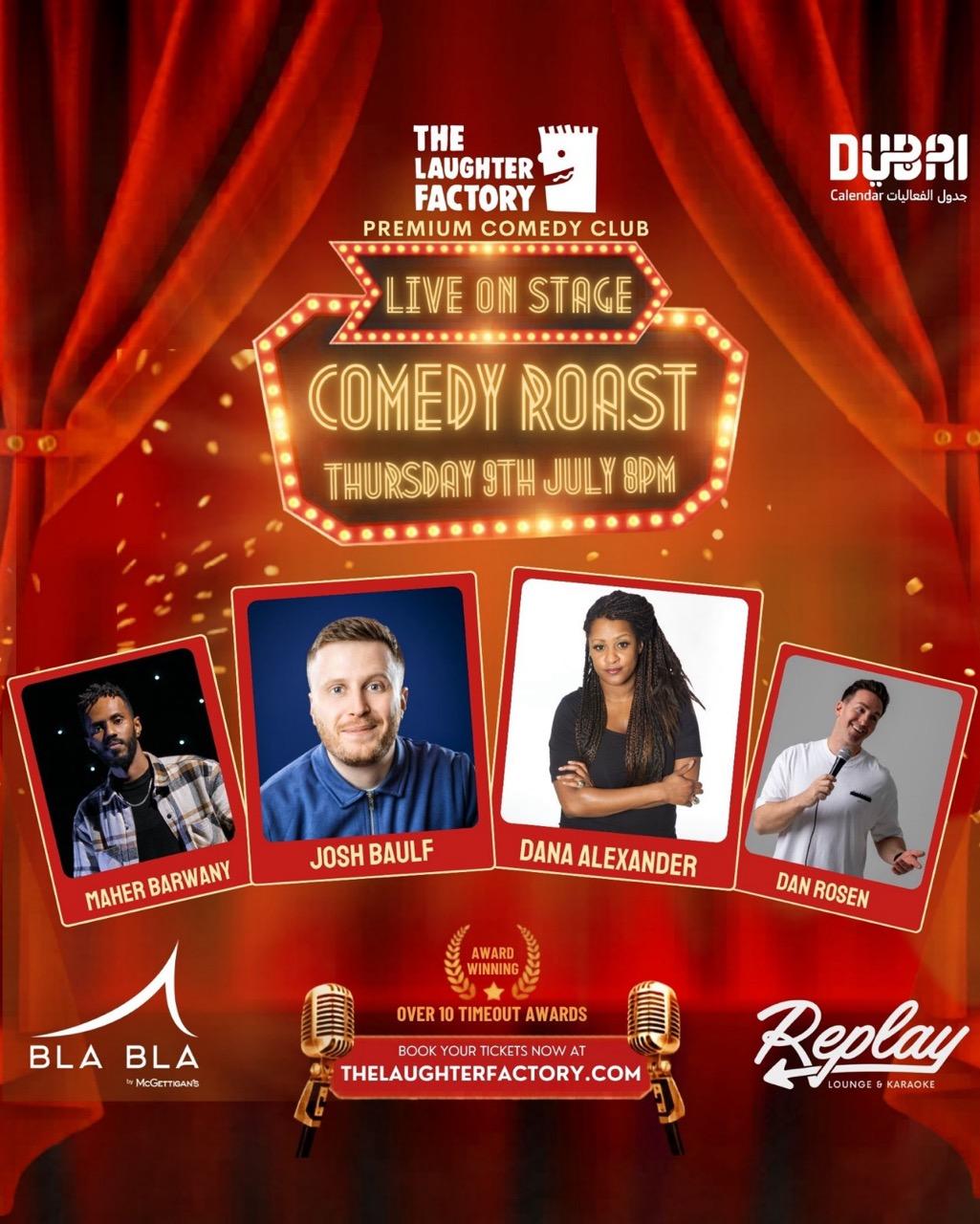 The Laughter Factory – Comedy Roast