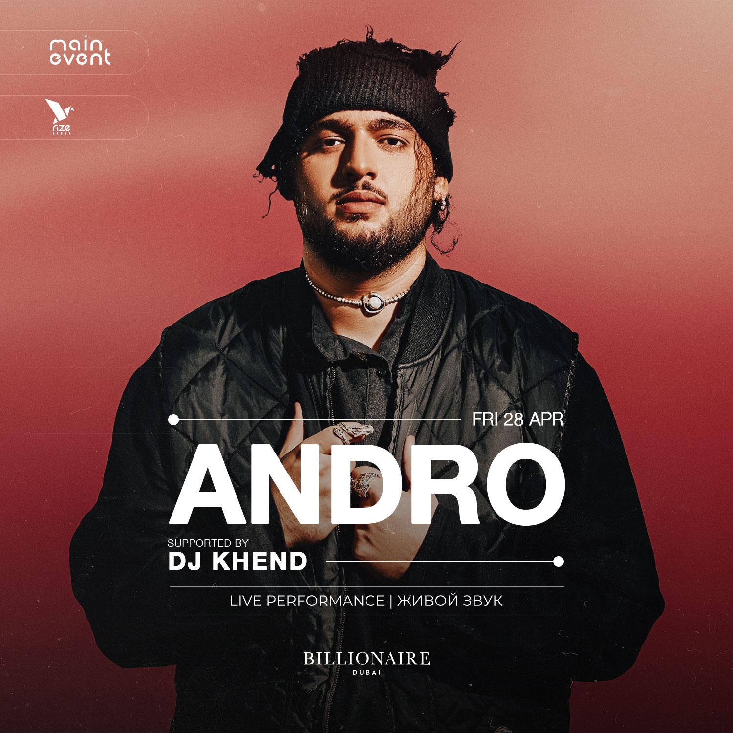 Andro LIVE | 28.04.23