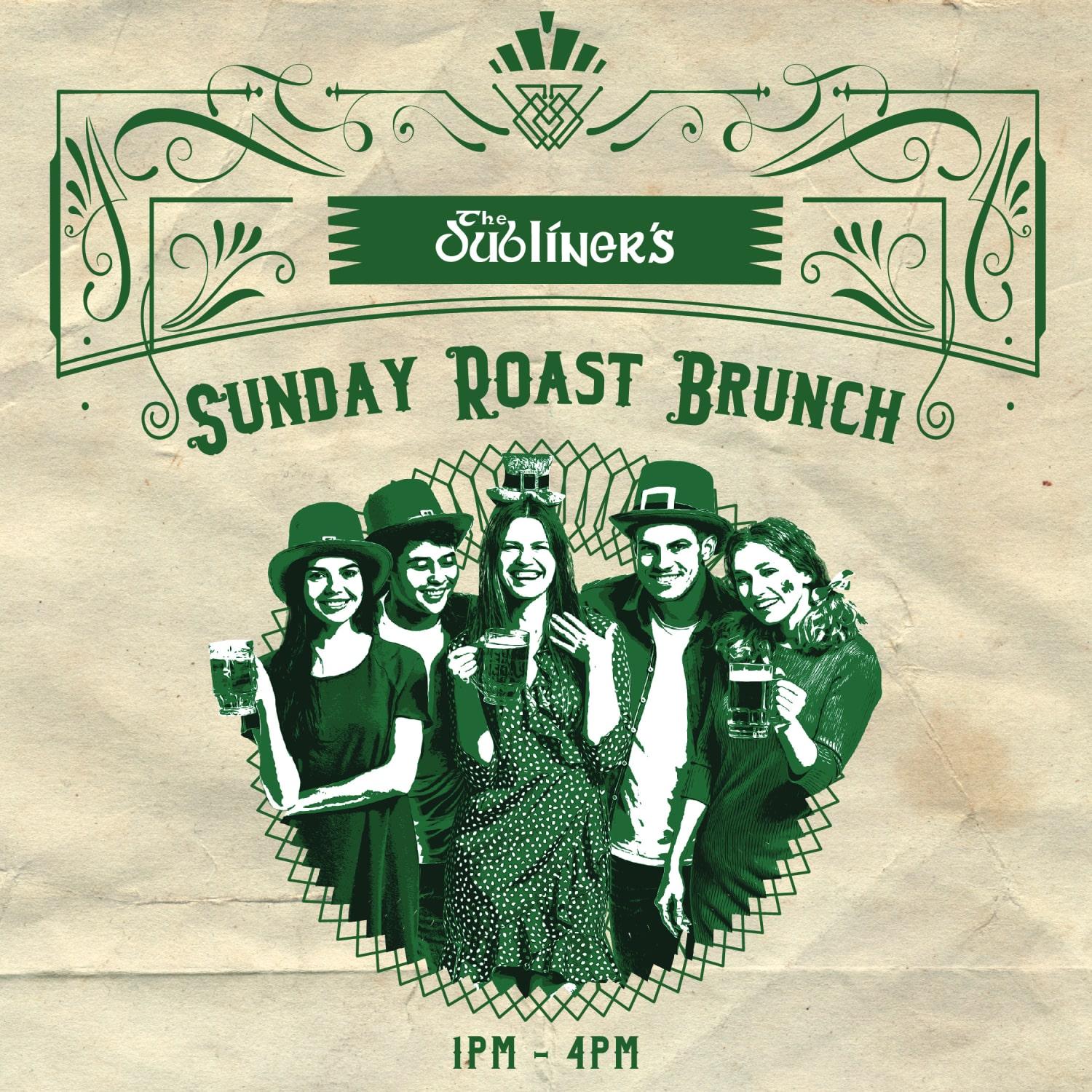 Sunday Roast Brunch at The Dubliner’s