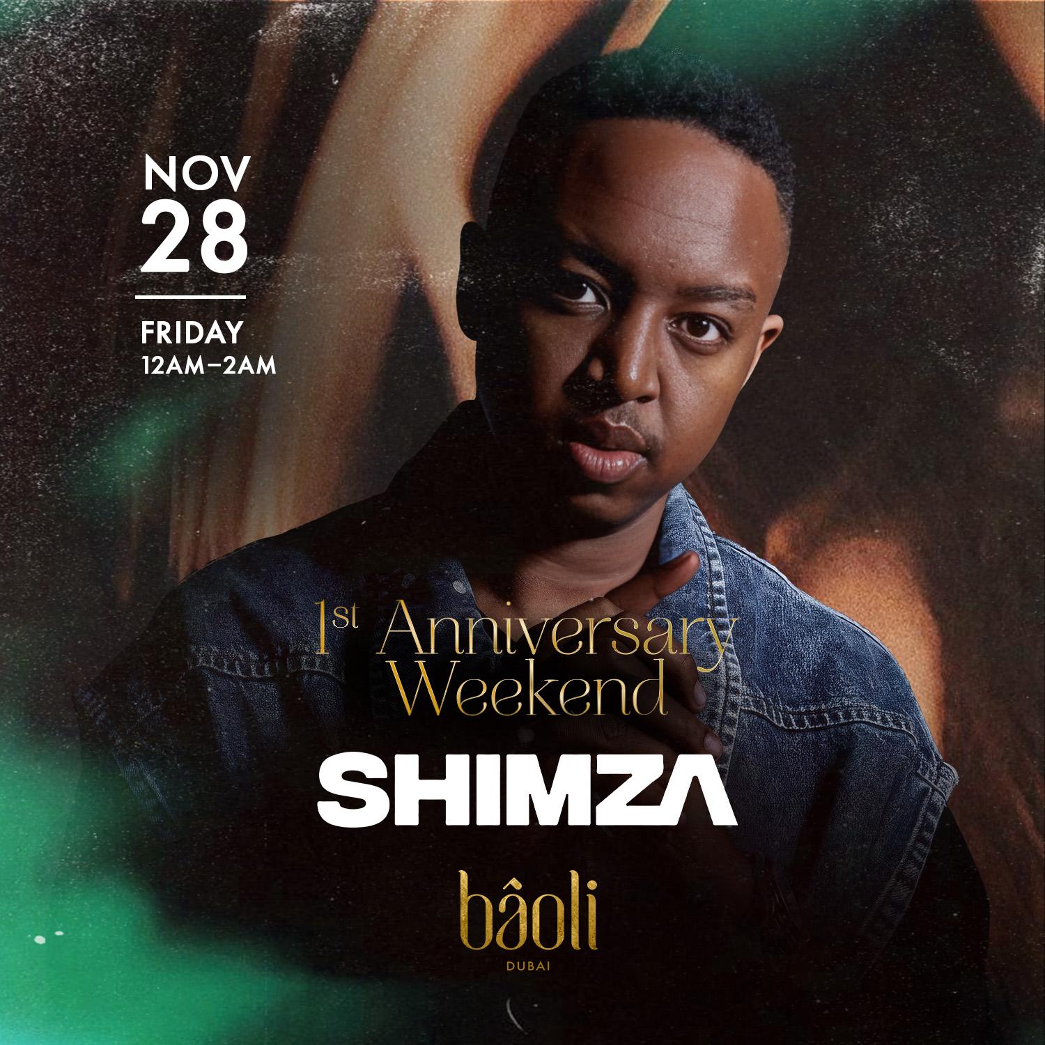 Shimza – Anniversary Weekend Headliner