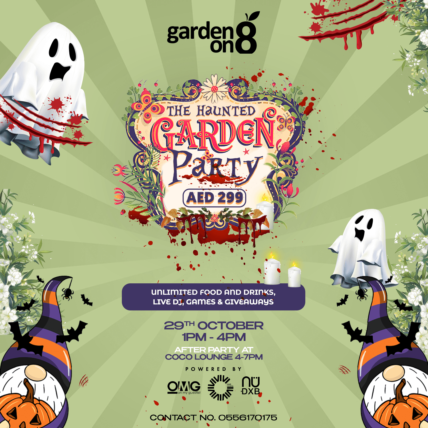 The haunted garden party