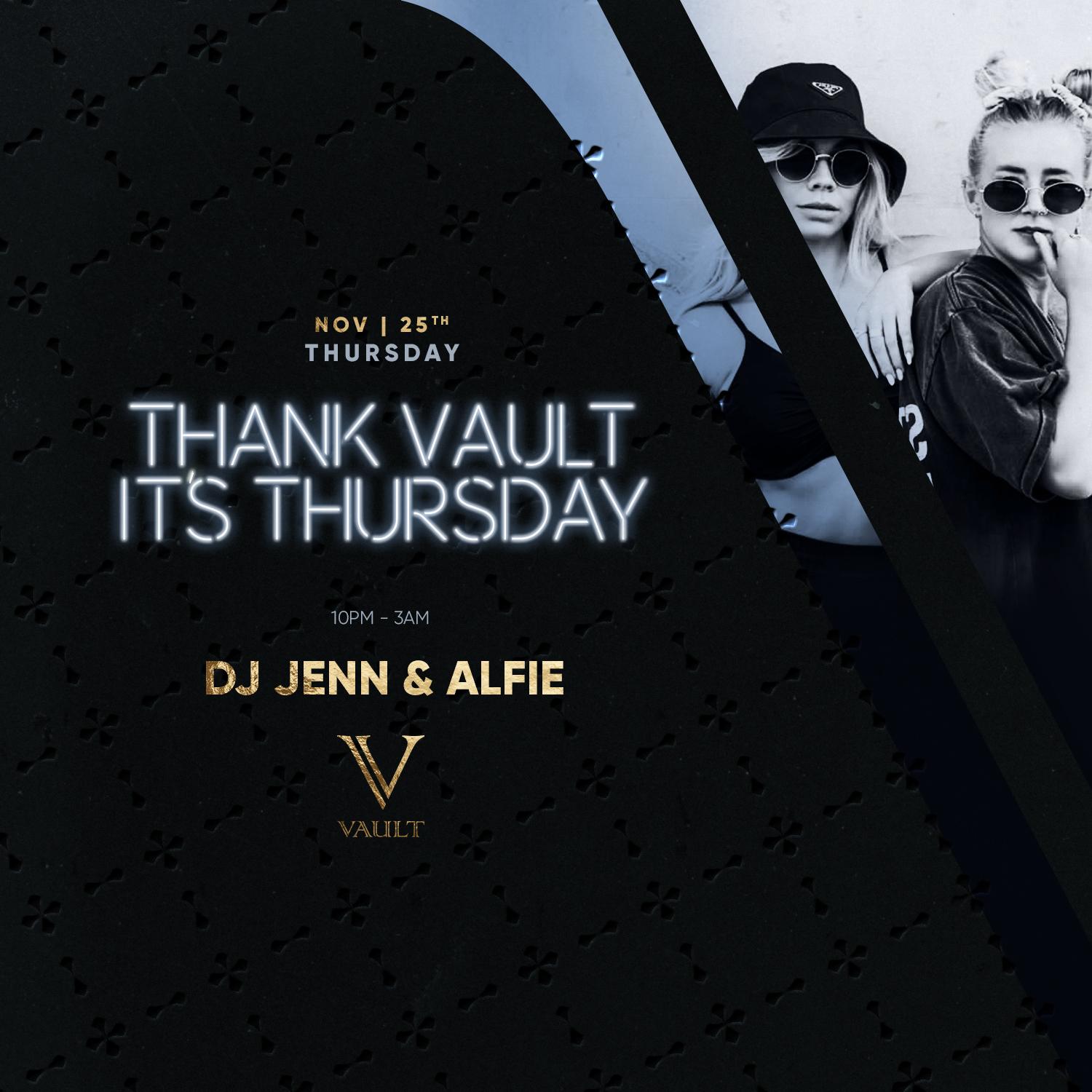 Thanks Vault It’s Thursday