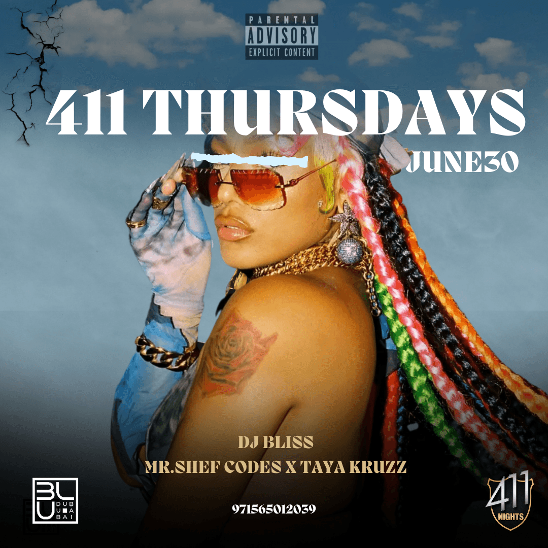 411 Thursdays | 30.06.2022 | BLU Dubai