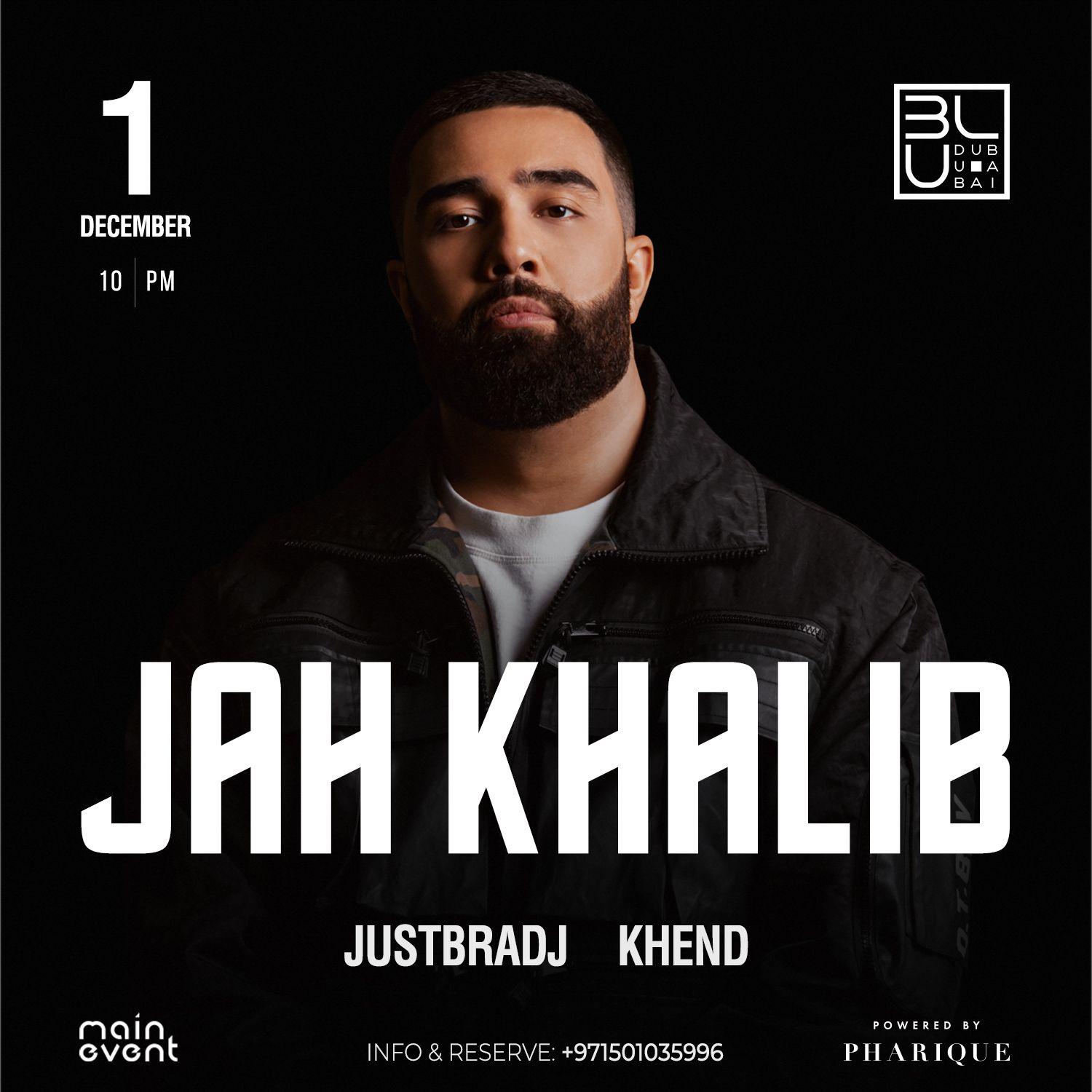 Jah Khalib LIVE | 01.12.2022 | BLU Dubai