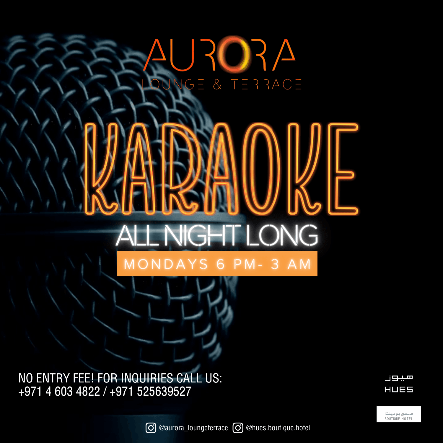 Karaoke All Night Long!