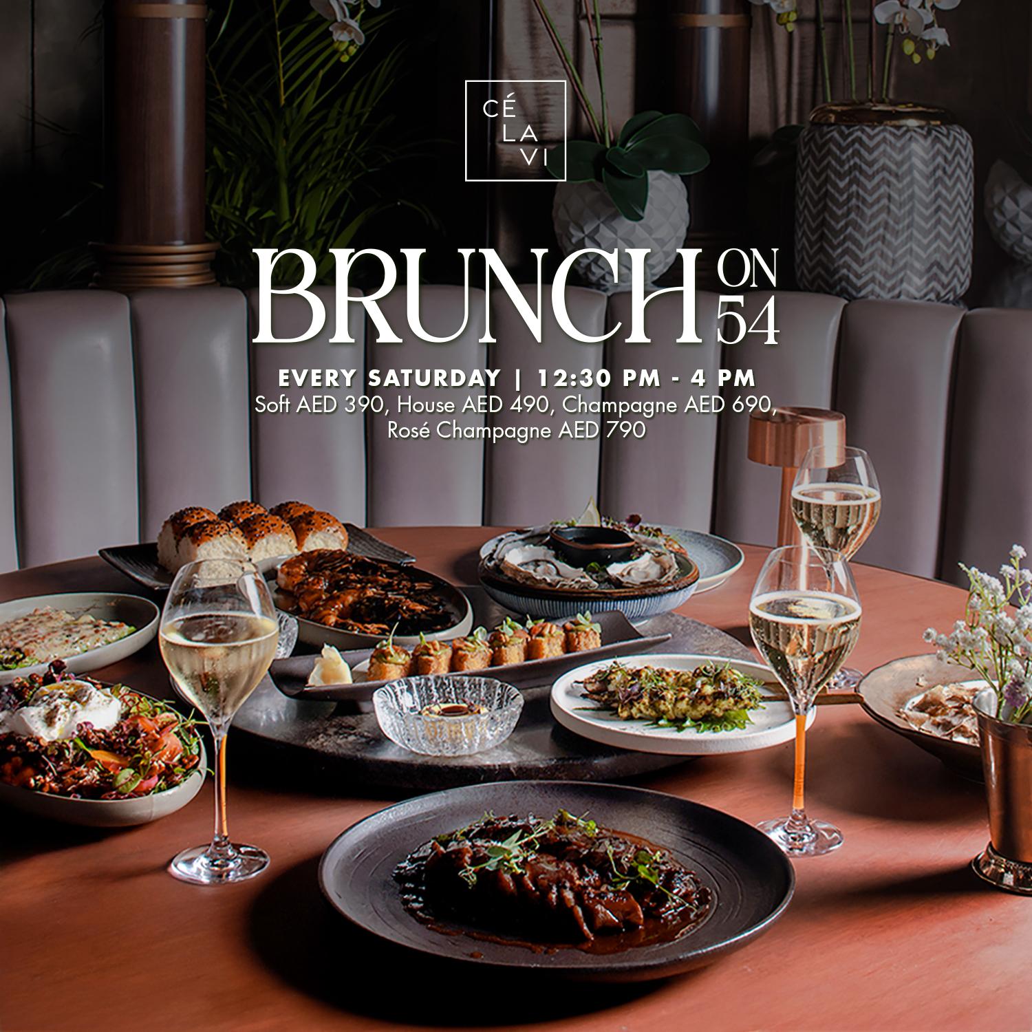 BRUNCH on 54 AT CÉ LA VI