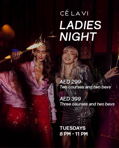 Ladiess Night on Tuesdays