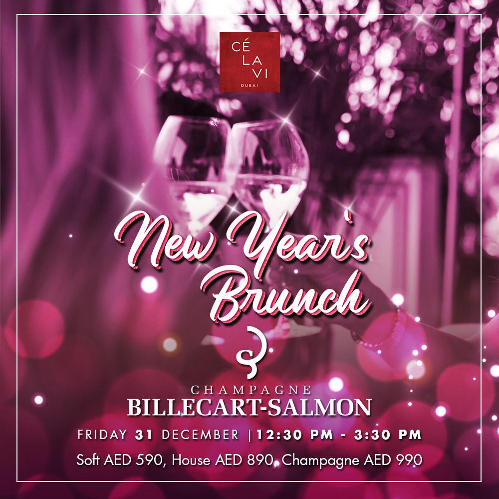New Year Brunch Powered by Billecart-Salmon Rosé Champagne
