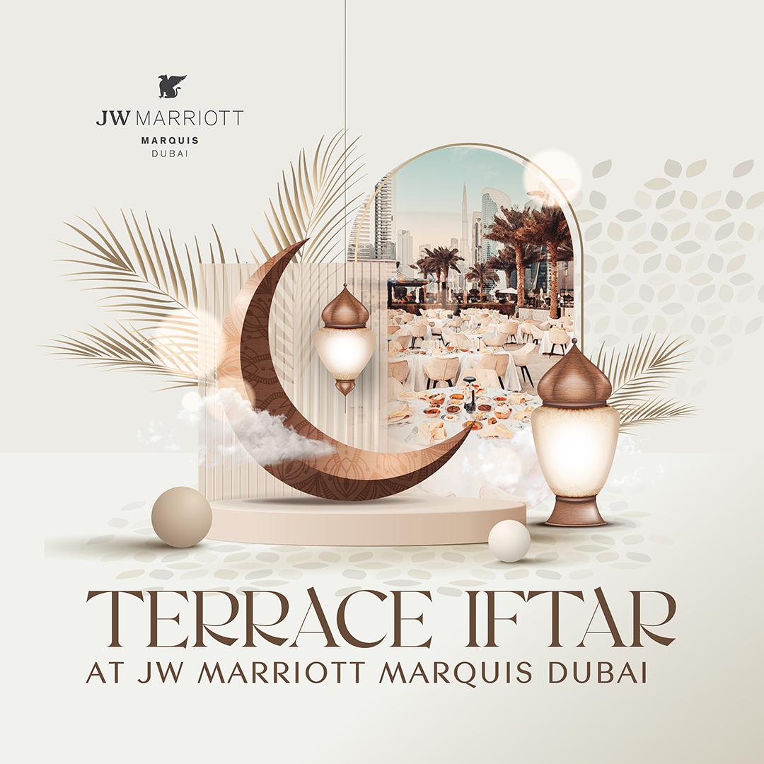 Terrace Iftar at JW Marriott Marquis Dubai