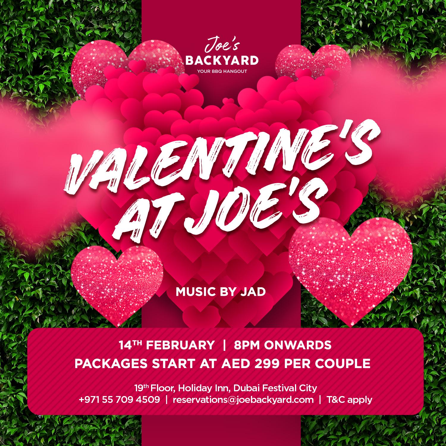 Valentine’s at Joe’s