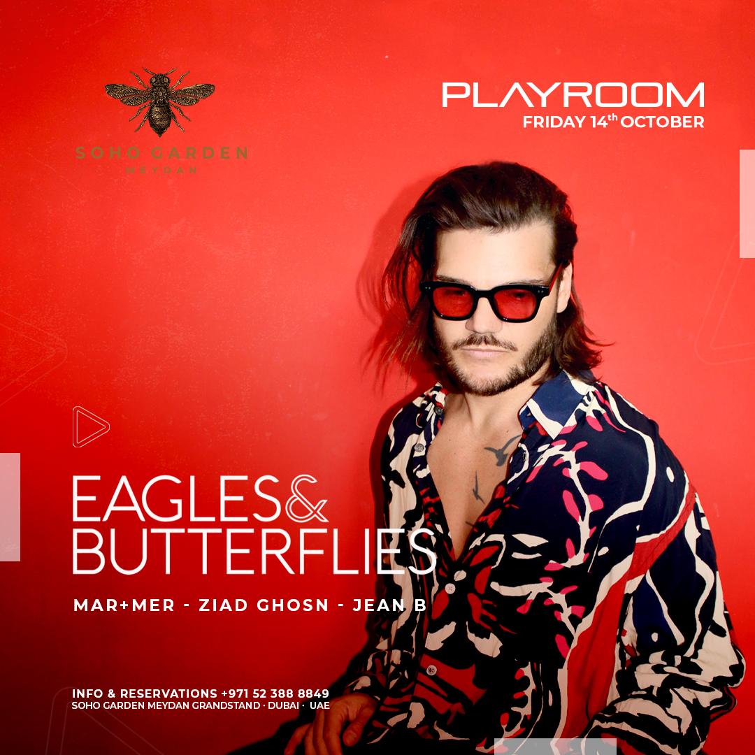 Eagles & Butterflies at Playroom Soho Garden Meydan