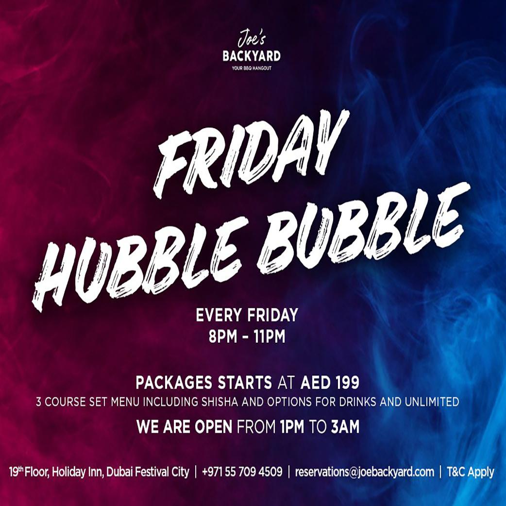Friday Hubble Bubble