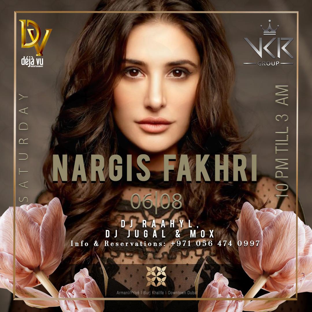 ARMANI/PRIVĒ PRESENTS A DESI NIGHT SPECIAL GUESTS NS CHAUHAN & NARGUIR FAKHRI    