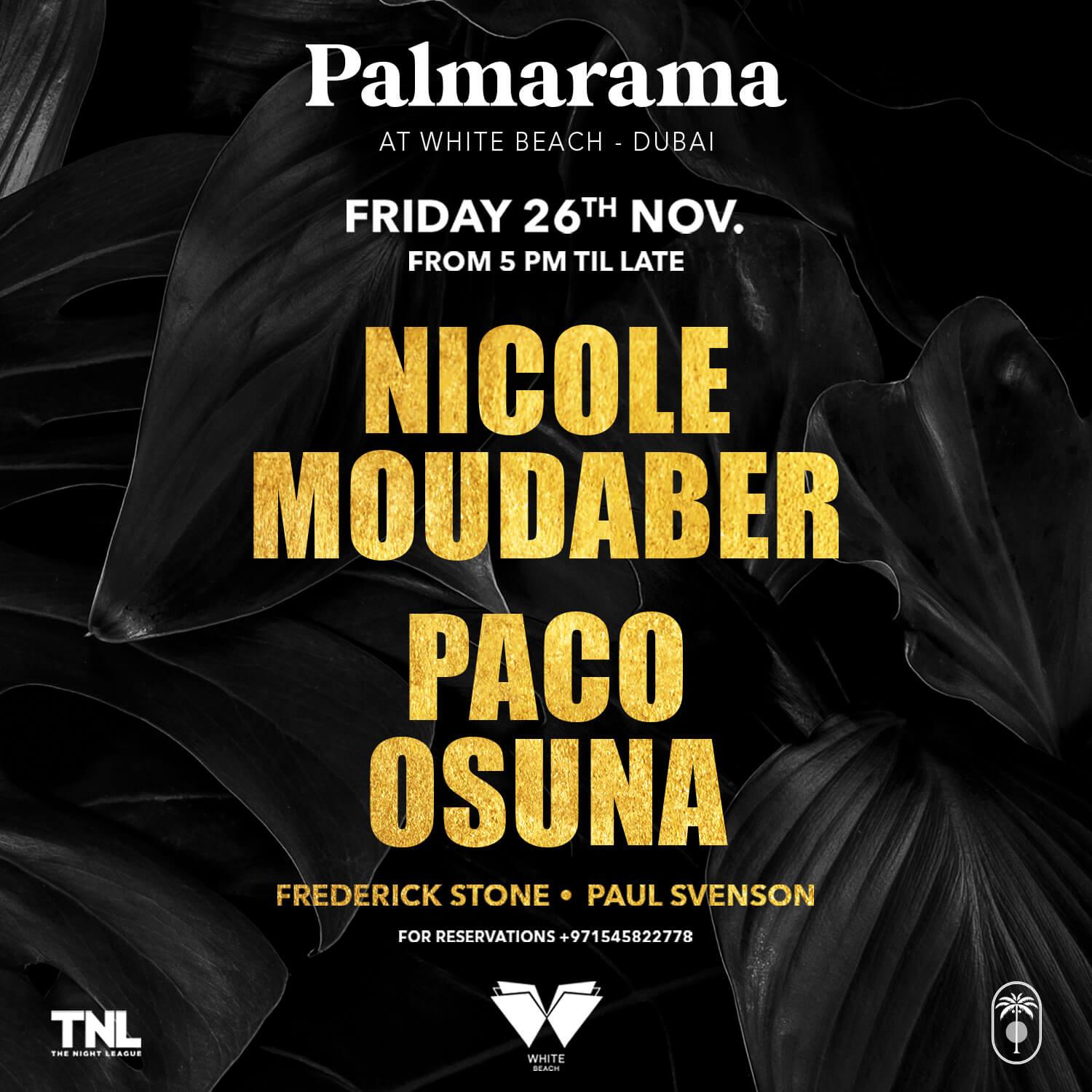 Palmarama feat. Nicole Moudaber & Paco Osuna