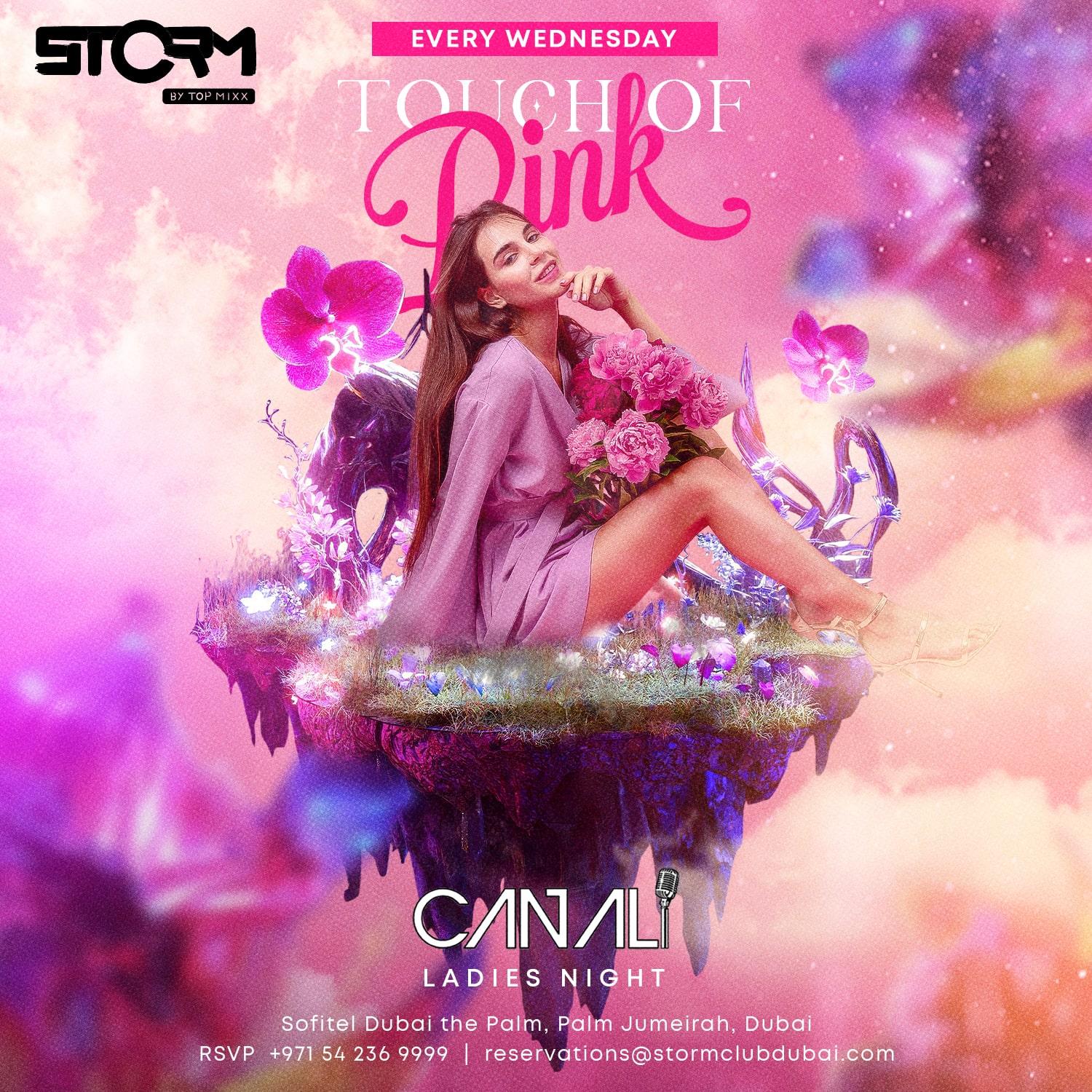 TOUCH OF PINK at Storm