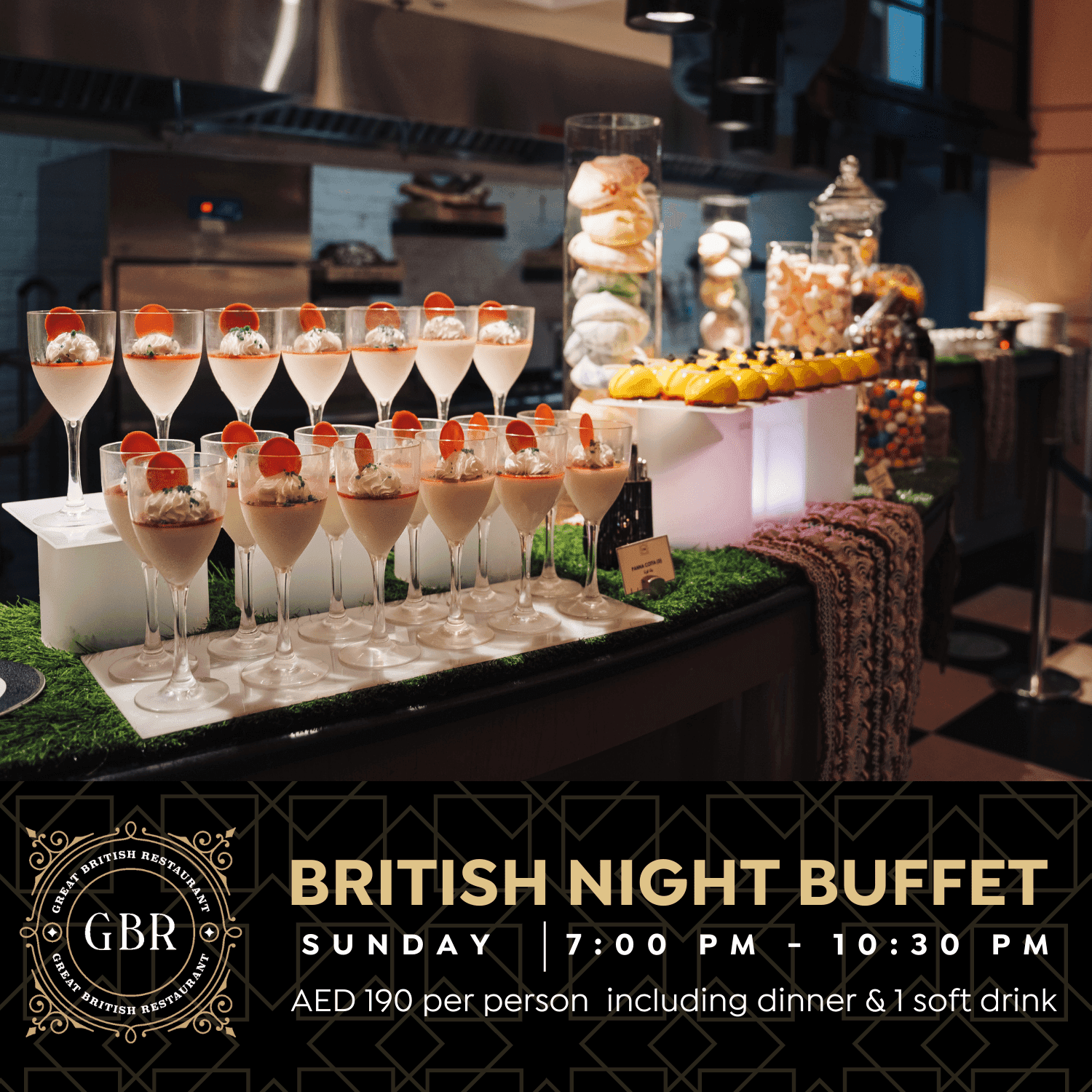 British Night Buffet
