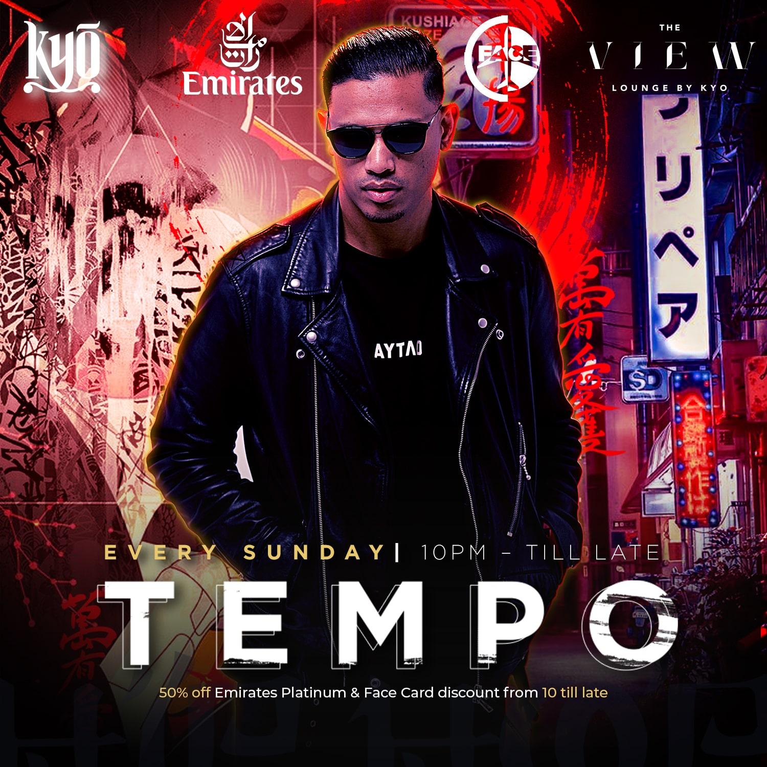 TEMPO at The View Lounge by KYO