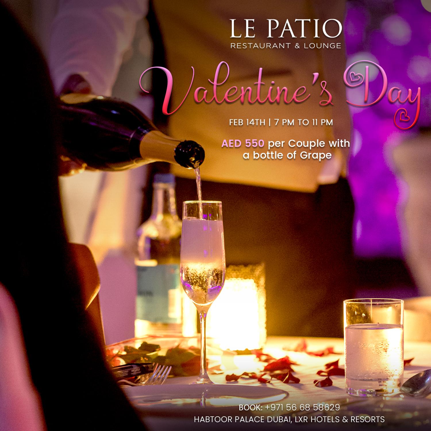 Valentine's Day at Le Patio